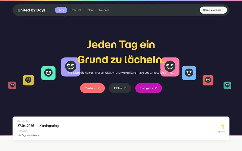 United by Days — Automatisierter Content-Kanal